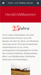 Mobile Screenshot of hochbau-tiefbau.com